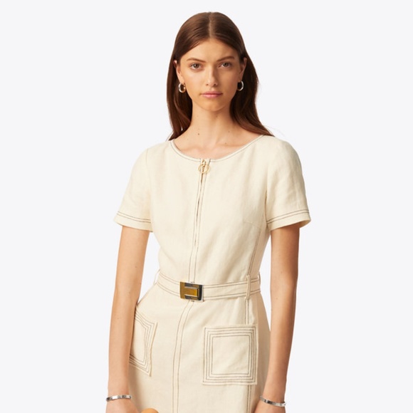 Tory burch linen shift dress Clearance